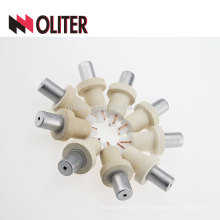 OLITER pt rh immersion consommable consommable qualité supérieure r thermocouple pour haute température avec pointe 604 triangle